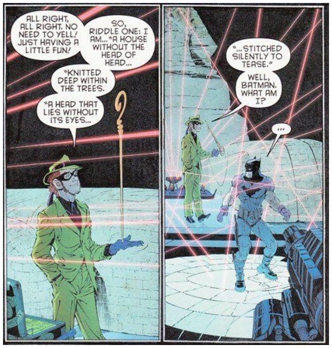 Riddler's Riddles: 25 Riddles From The Iconic Villain of Batman Comics ...
