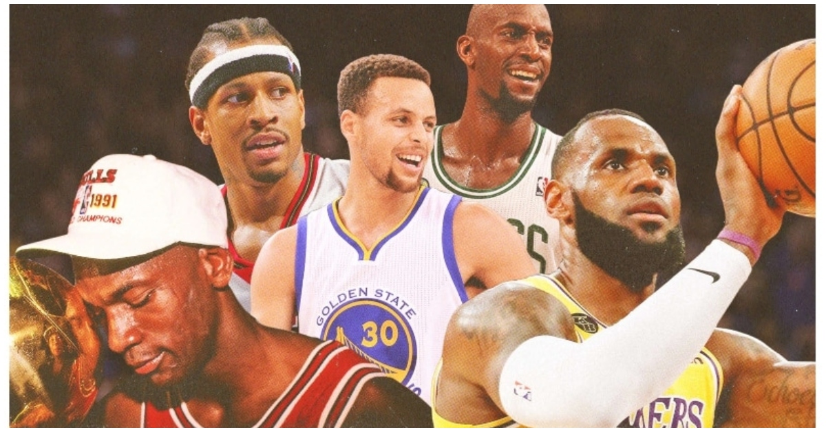 The Top 40 Greatest NBA Players of All Time Ranked - worldtravelling